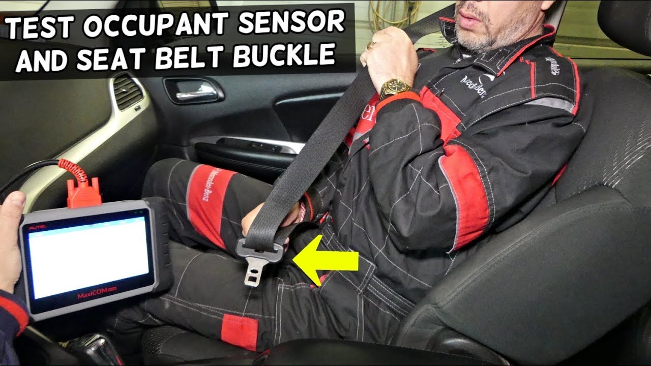 HOW TO TEST SEAT OCCUPANT SENSOR and HOW TO TEST SEAT BELT BUCKLE DODGE JEEP CHRYSLER