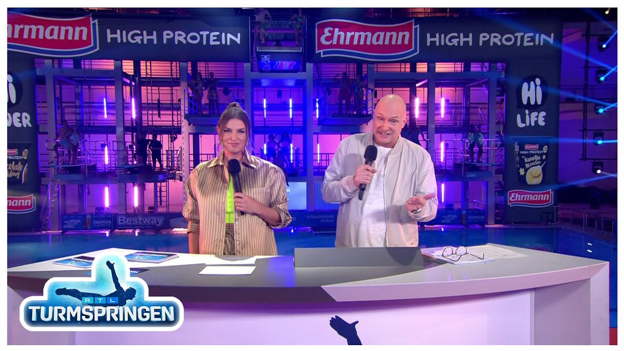 Wer siegen will, muss baden gehen | RTL Turmspringen 2023