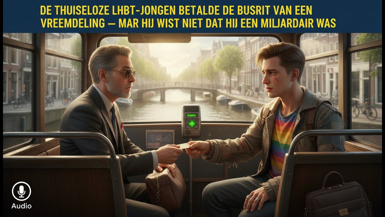 De dakloze LGBT-jongen betaalde voor de busrit van een vreemdeling — maar wist niet dat hij..