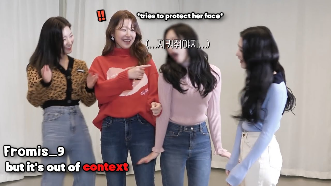 fromis_9 but it's out of context