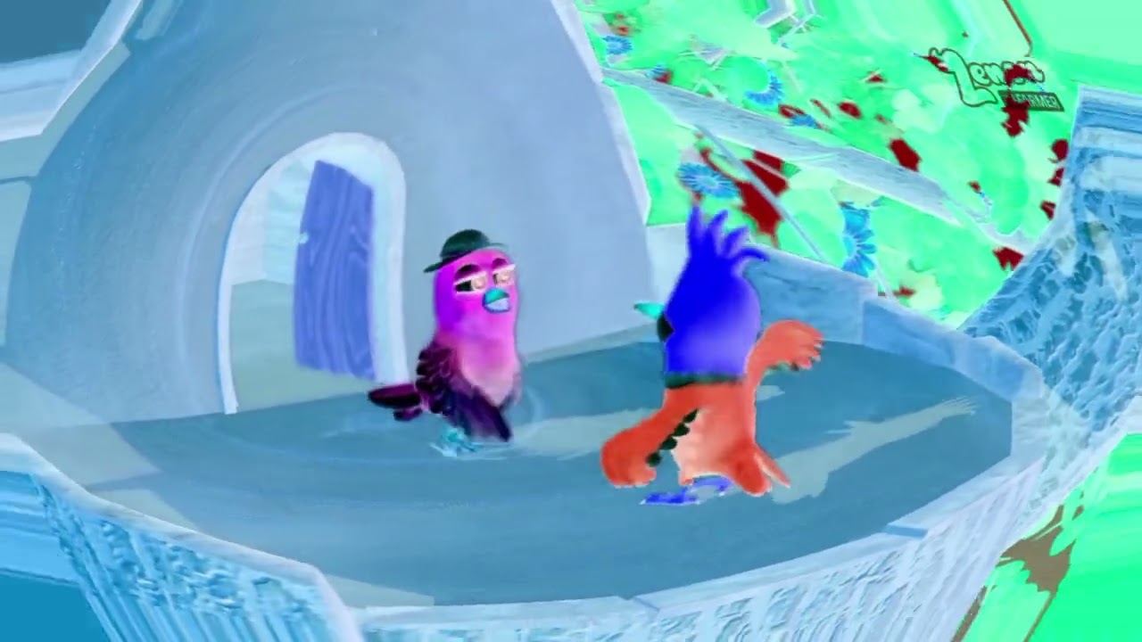 They danced on top of the tree