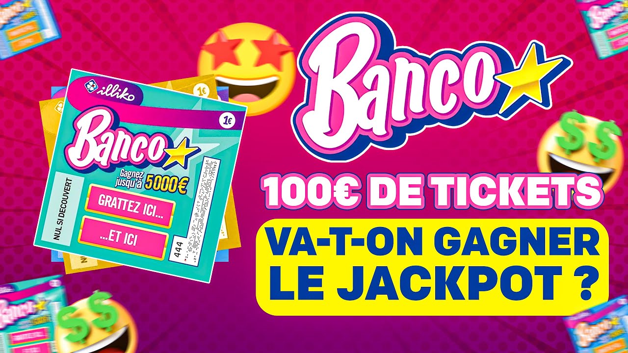 GRATTAGE DE 100 BANCO 🥵 ÉNORME GAIN 🍀