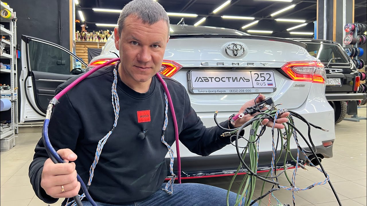 Очередной сюрприз 🙀 Аудиосистема в Toyota Camry / Тойота Камри . Доработка аудиосистемы