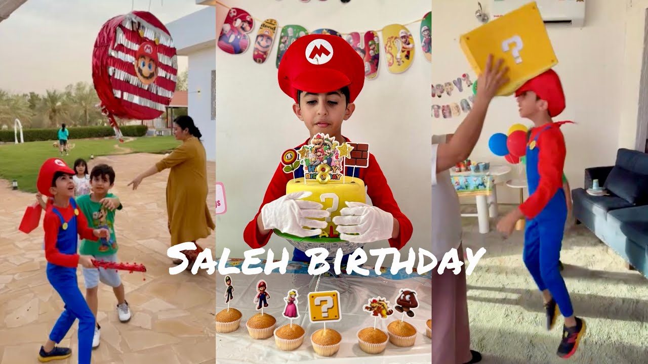 مفاجأة يوم ميلاد صالح فالمزرعه🥳/ فتح الهدايا 🎁/ ردة فعله مؤثره🥹