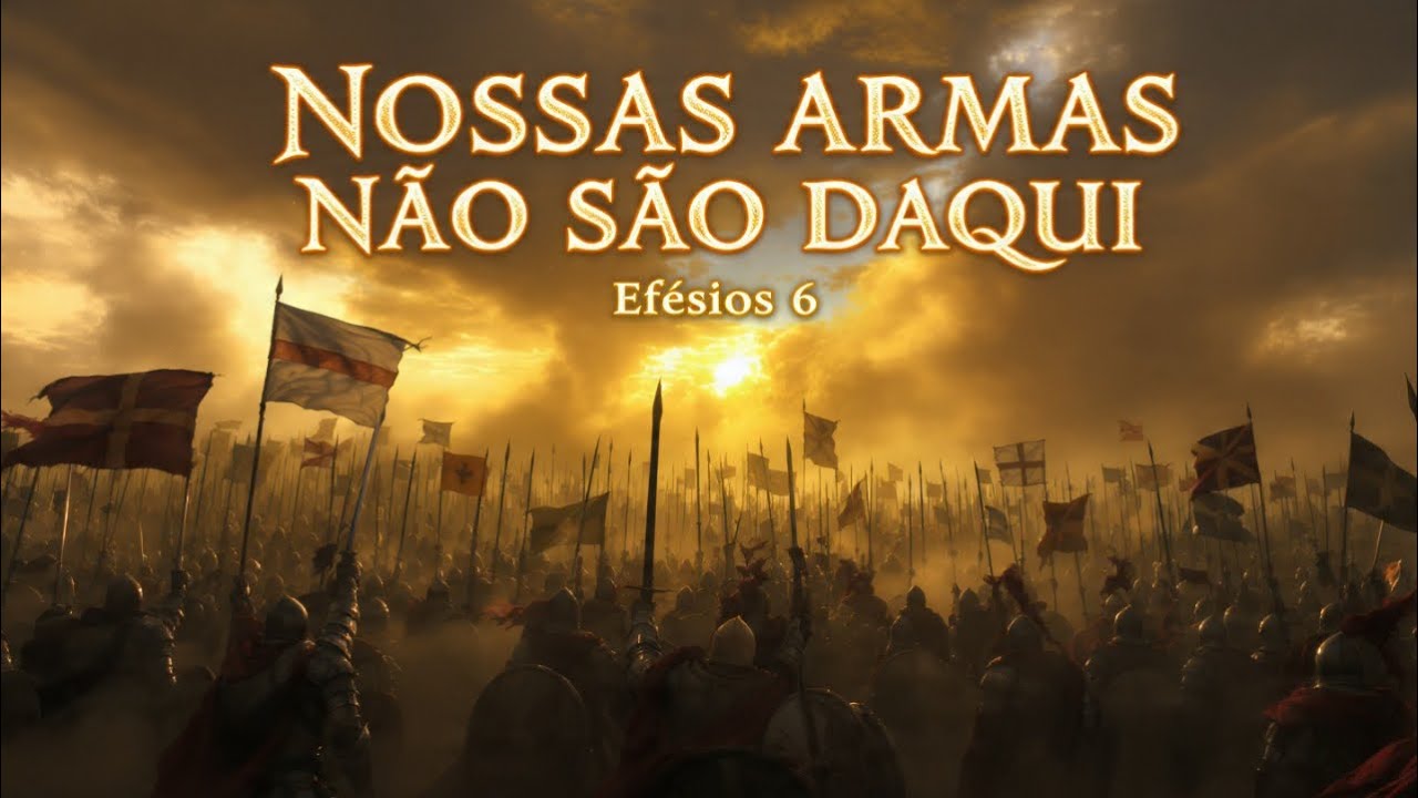 Nossas Armas Não São Daqui ⚔️ | Hino Medieval Épico | Efésios 6:11-18