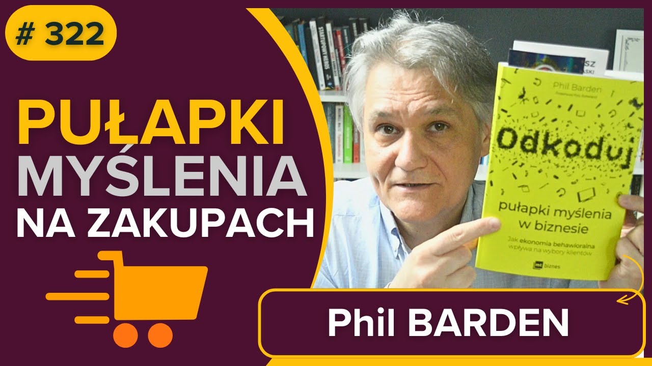 PUŁAPKI myślenia NA ZAKUPACH - Phil BARDEN - Odkoduj - audiobook fragment