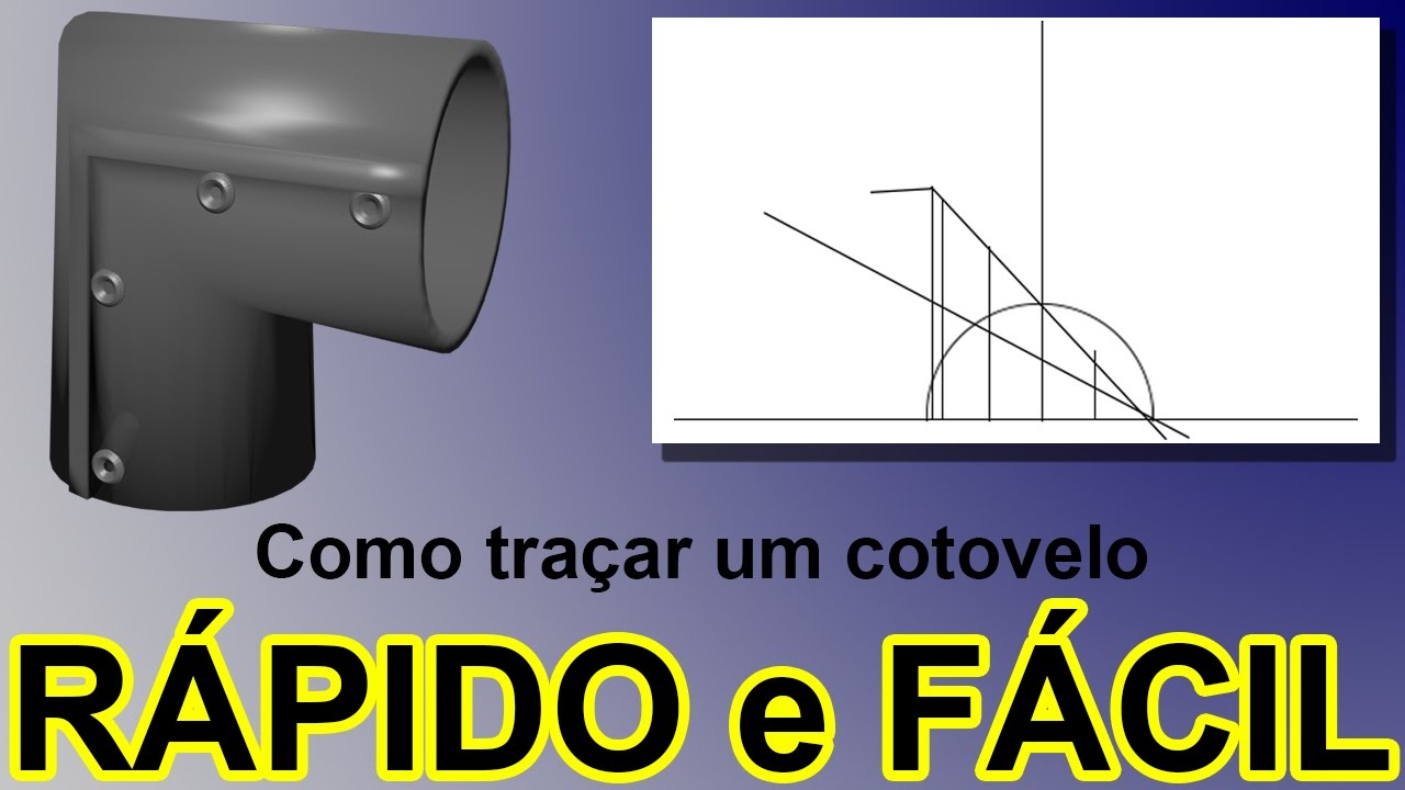 Como Traçar Um Cotovelo RÁPIDO E FÁCIL