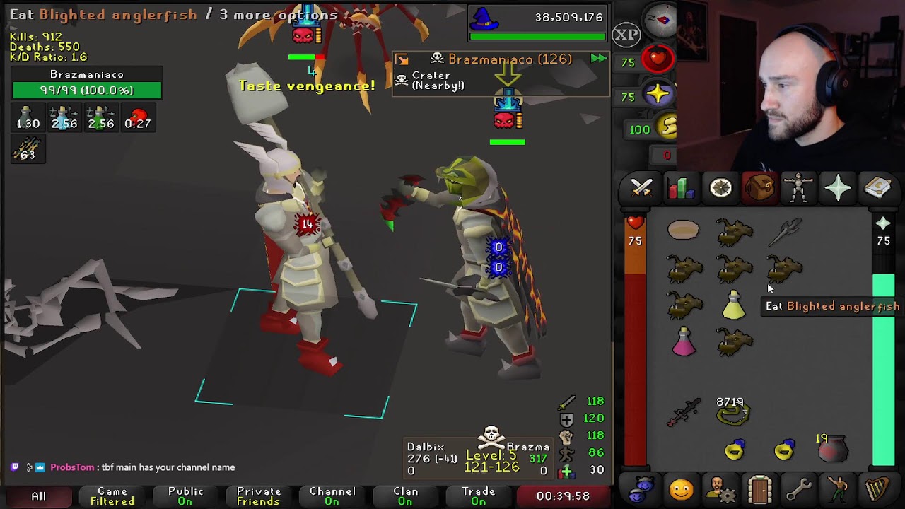 Small OSRS Stream ~ Pure Inferno/PVP and Vibes