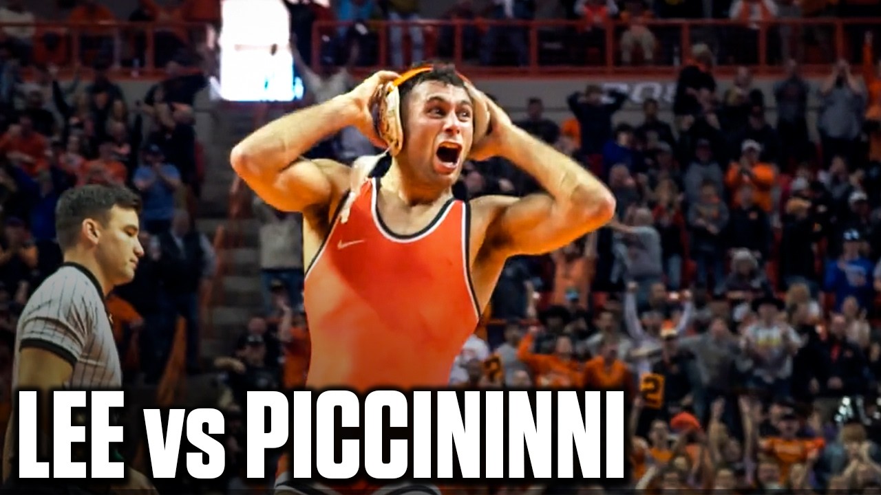 Spencer Lee vs Nick Piccininni | 2019 Iowa vs Oklahoma State