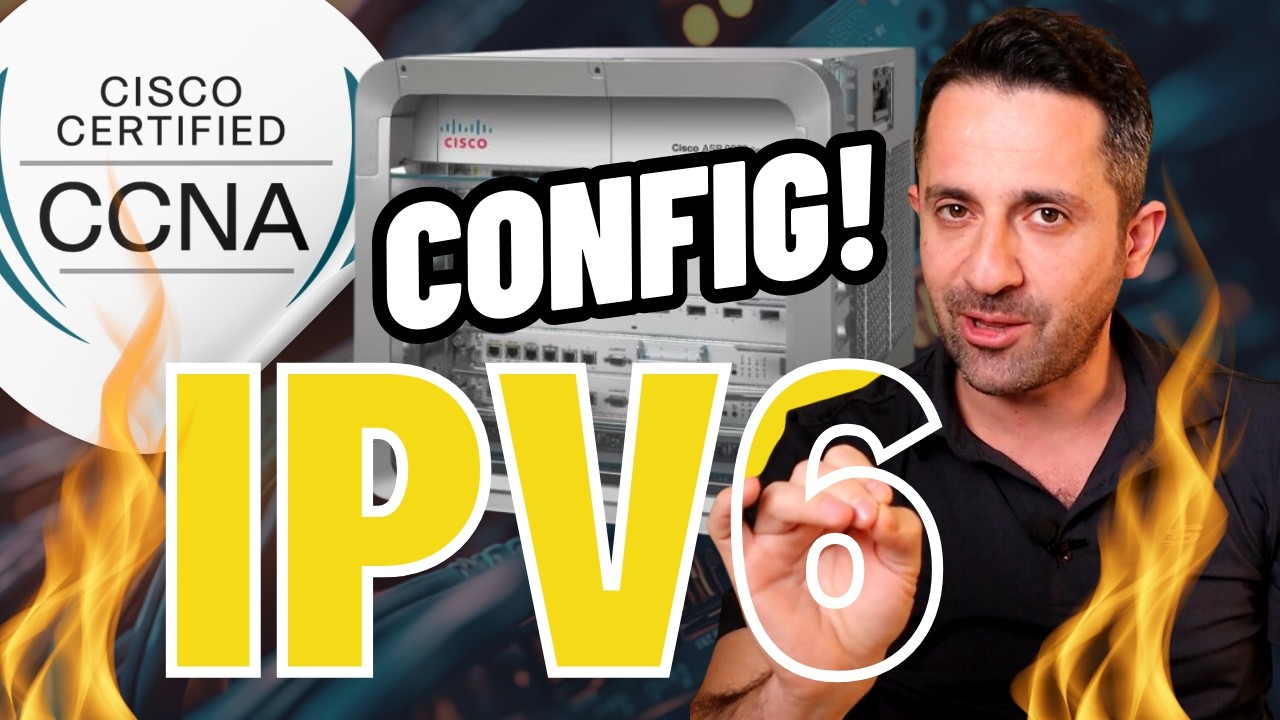 Learn IPv6 Configuration in 8 Minutes! | CCNA Configs