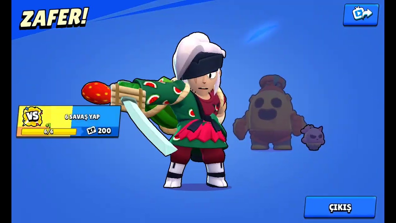 ÇİKAN HERŞEYİ 100 KUPA YAPIYORUZ! |BRAWL STARS