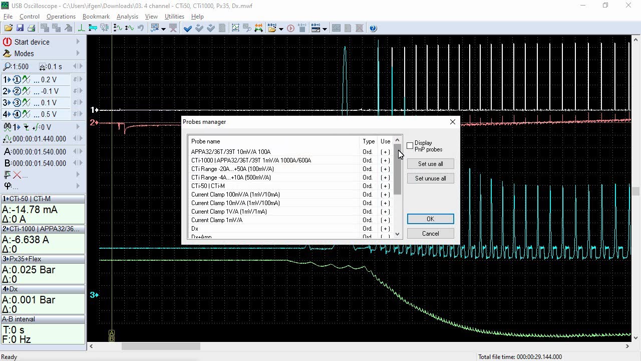 New features in USB Oscilloscope software - Part 2