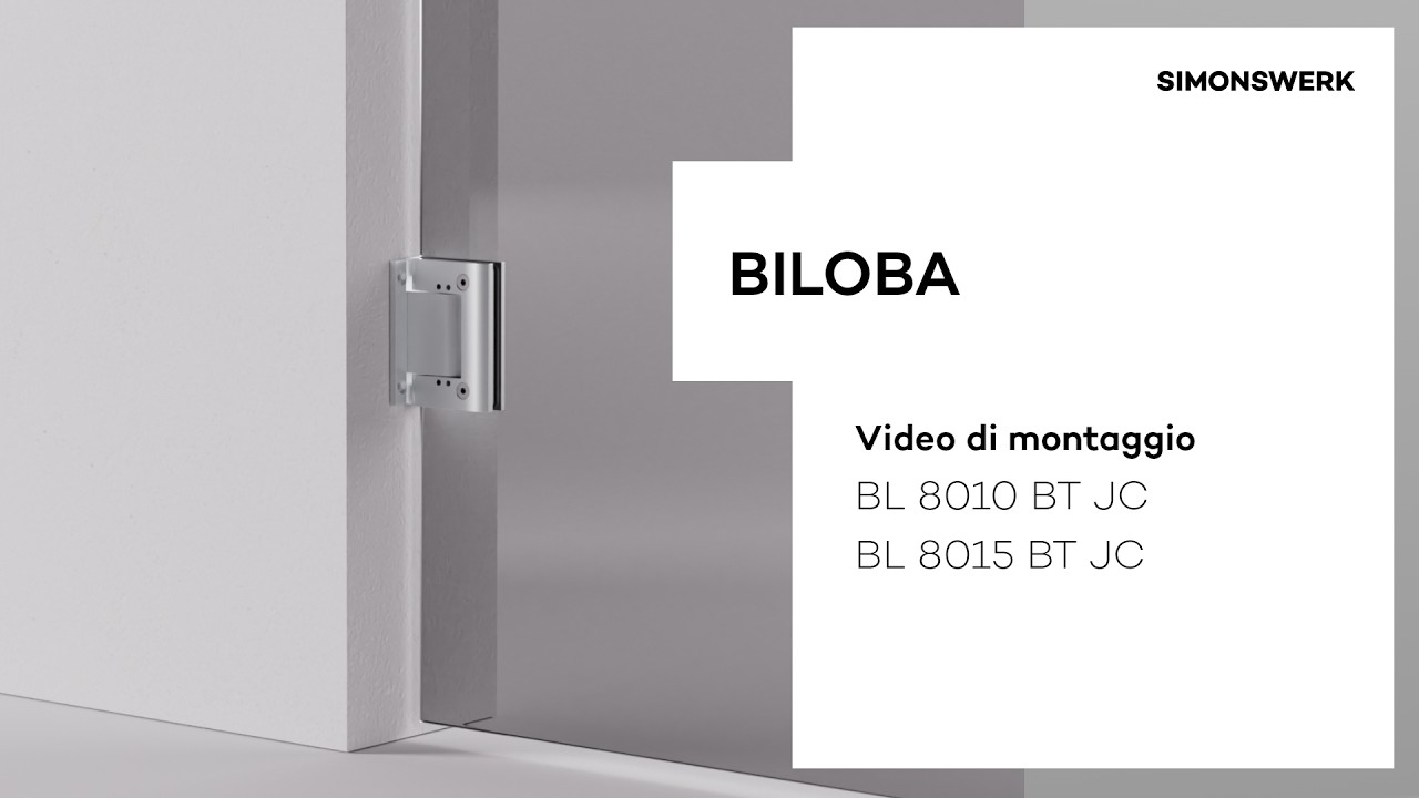 BILOBA BL 8010 BT JC / BL 8015 BT JC - Assembly (IT)