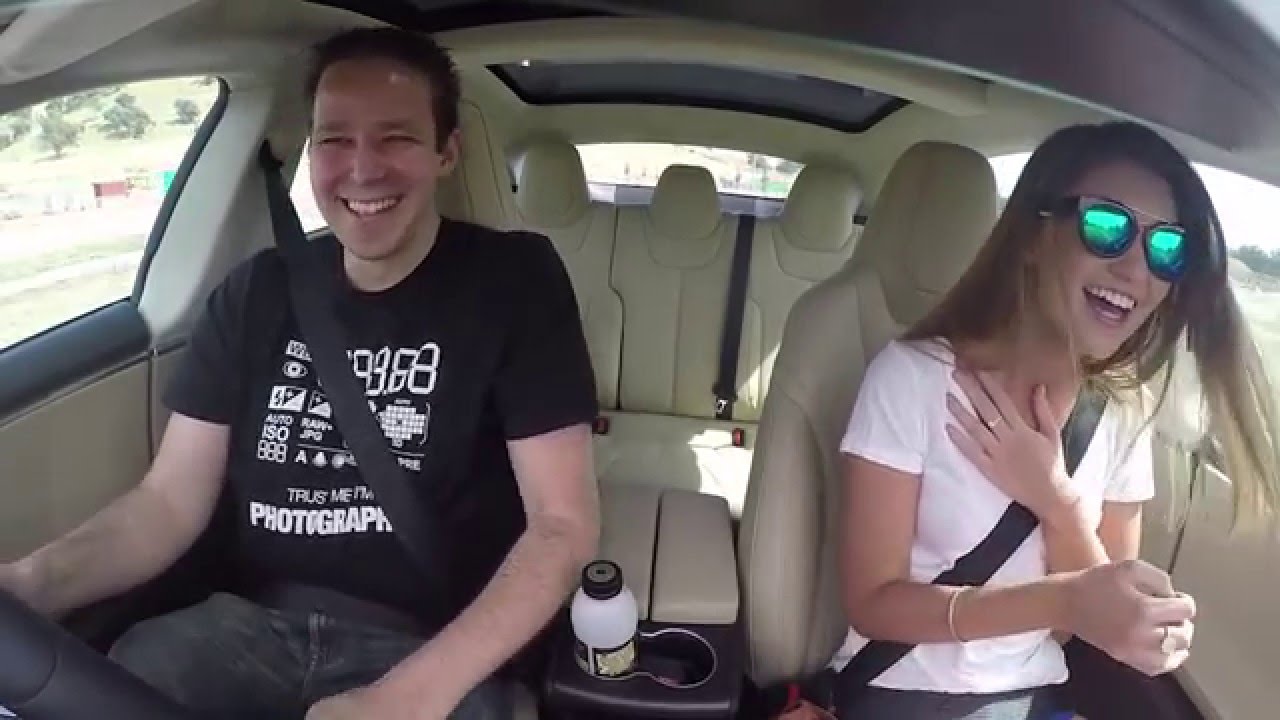Tesla Model S P90D Ludicrous acceleration test: Aussie reactions