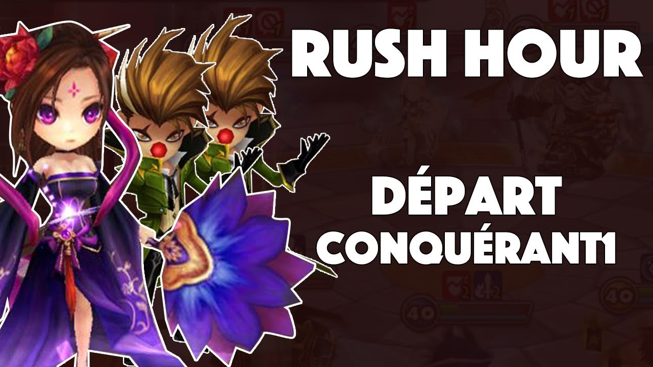 RUSH HOUR : Le mec qui part de C1 (Summoners War)