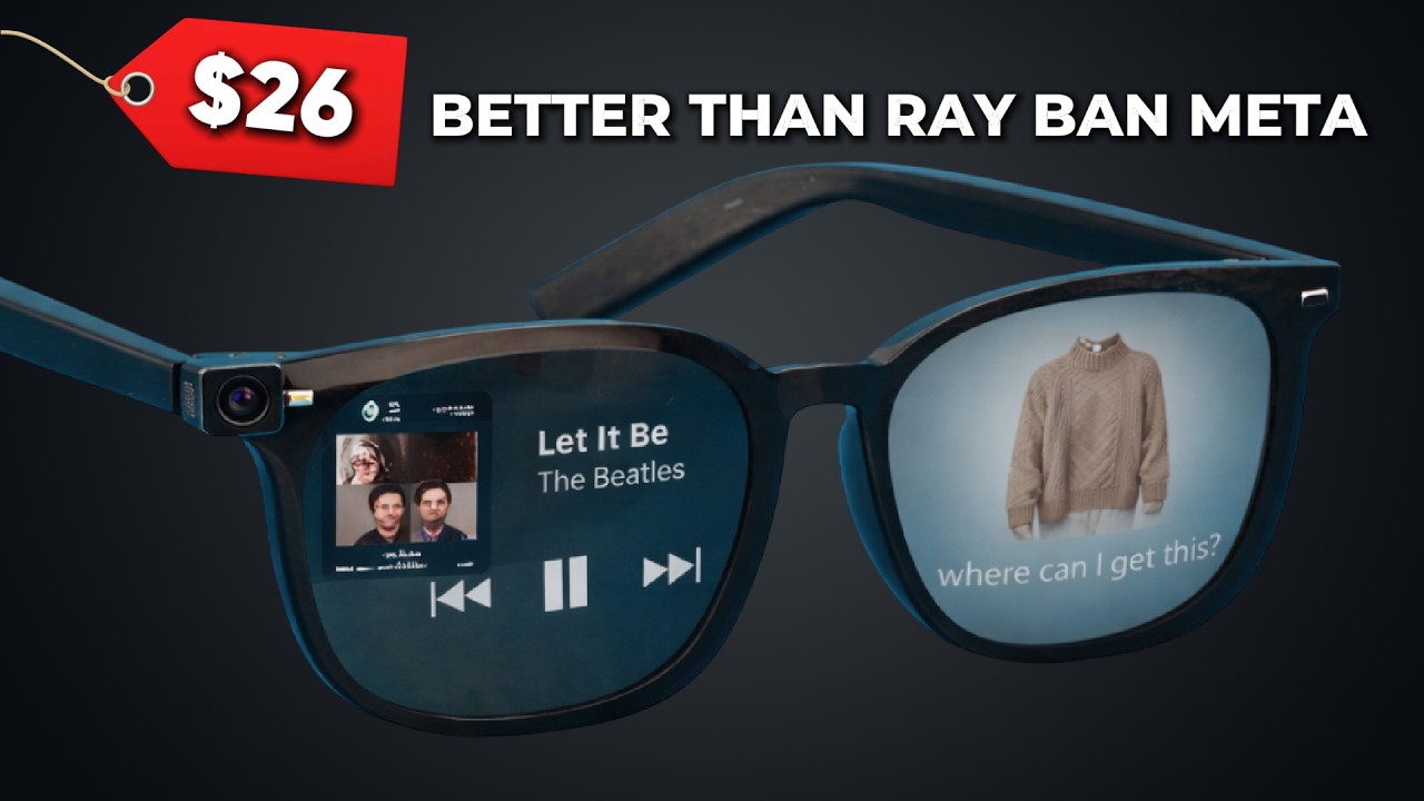 Эти умные очки лучше и дешевле, чем Ray Ban Meta Gen 1.
