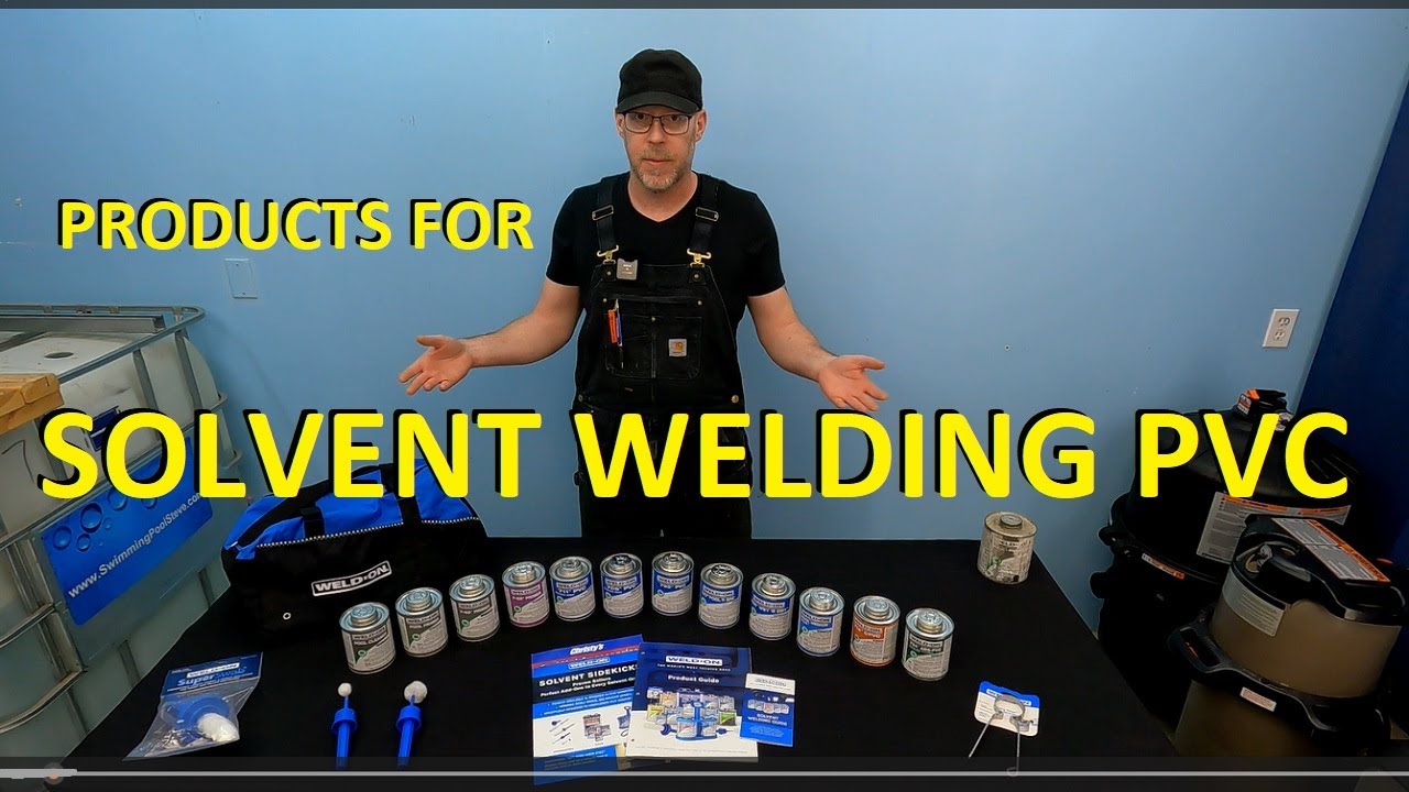 Solvent Welding PVC For Swimming Pools