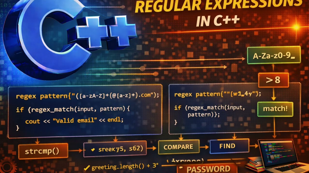 Podcast - C++ Regular Expressions : Regex