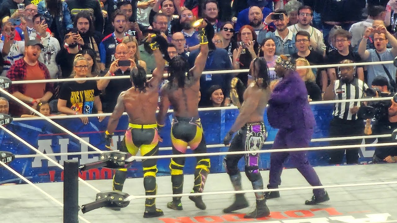 NEW LEVEL DEBUT at AEW ALL IN LONDON 2026