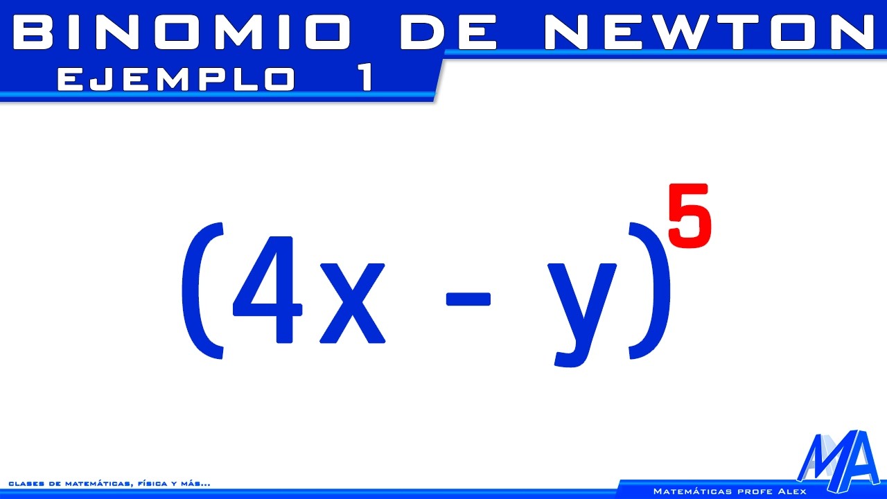 Binomio de Newton | Ejemplo 1