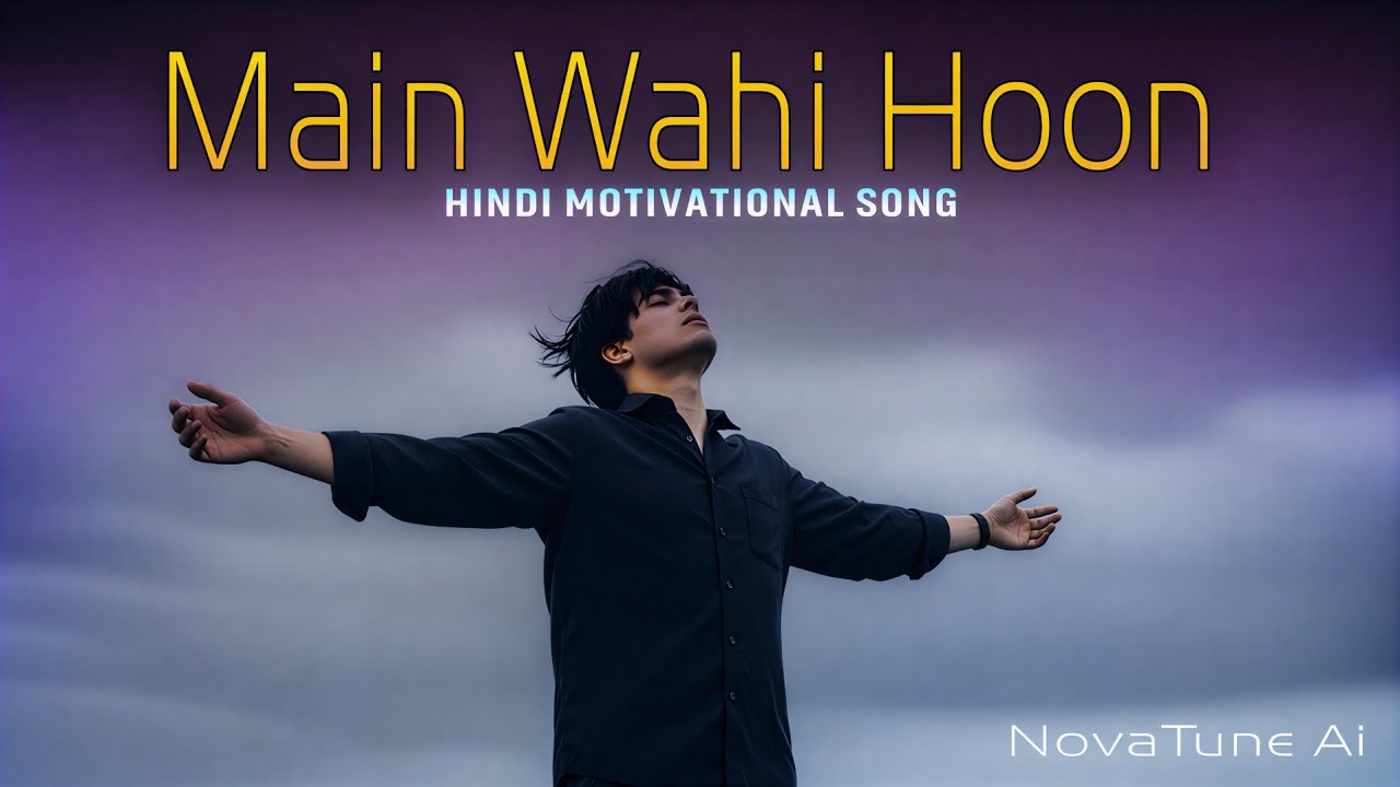 Main Wahi Hoon - Official Music | Hindi Motivational Song 2026 | NovaTune AI