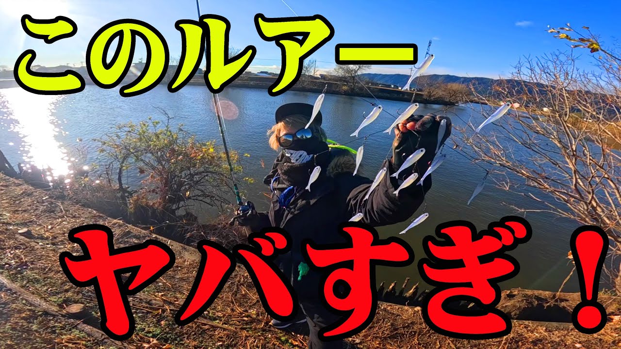 今、超人気のルアーを初使用したら真冬のデカバスがすぐに食らいついた！！！【バス釣り】【シャーベットヘアーチャンネル】【おかっぱり】【五三川】【大江川】【ステルス8】【チョロウオ】【ジークラック】