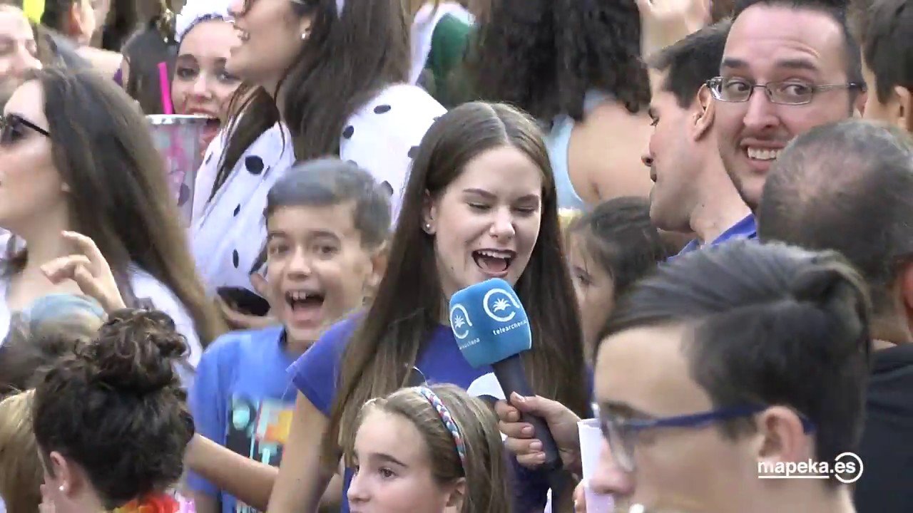 Divertidísima Carrera de cintas de La Algaida 2018. Resumen