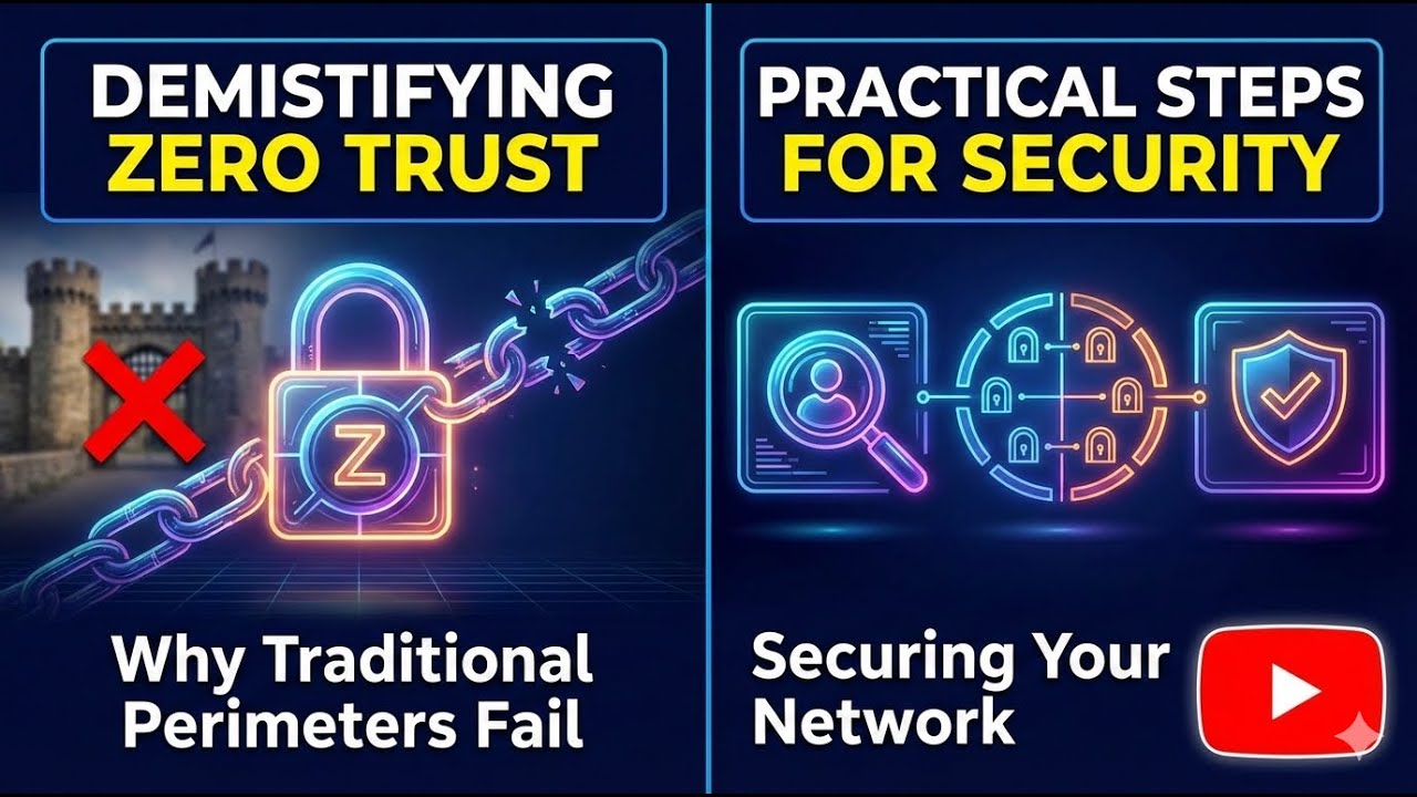 Demystifying Zero Trust: Practical Steps for Securing YOUR Network Perimeter!