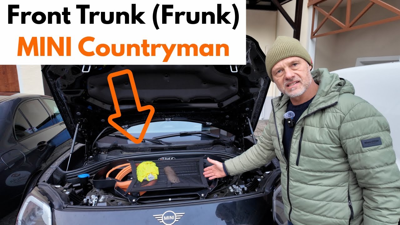 Передний багажник (франк) в MINI Countryman!!! Презентация продукта от Frunk.at Передний багажник