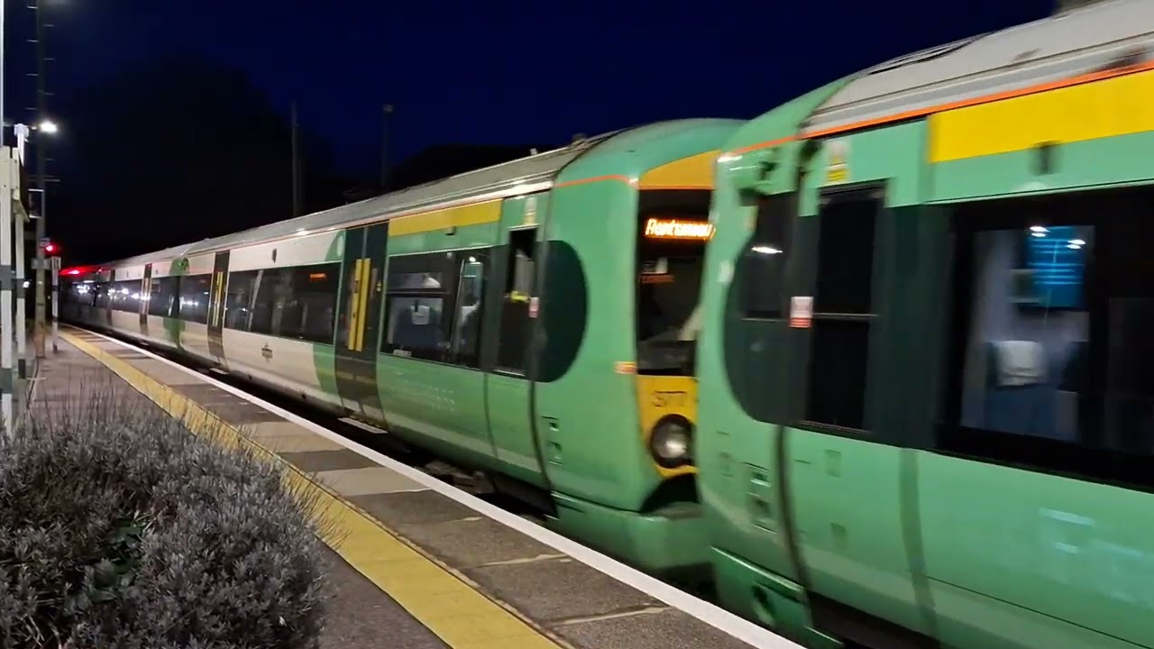 Southern Class 377 207 Electrostar & 377 473 Coming into Horsham The 28th of January 2026