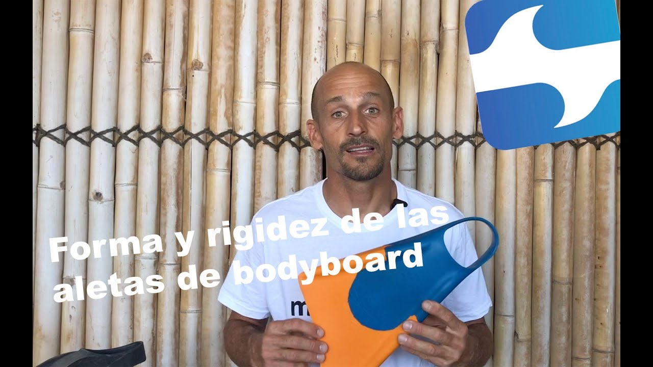 Como influye la forma y la rigidez de tus aletas de bodyboard x Amaury Lavernhe