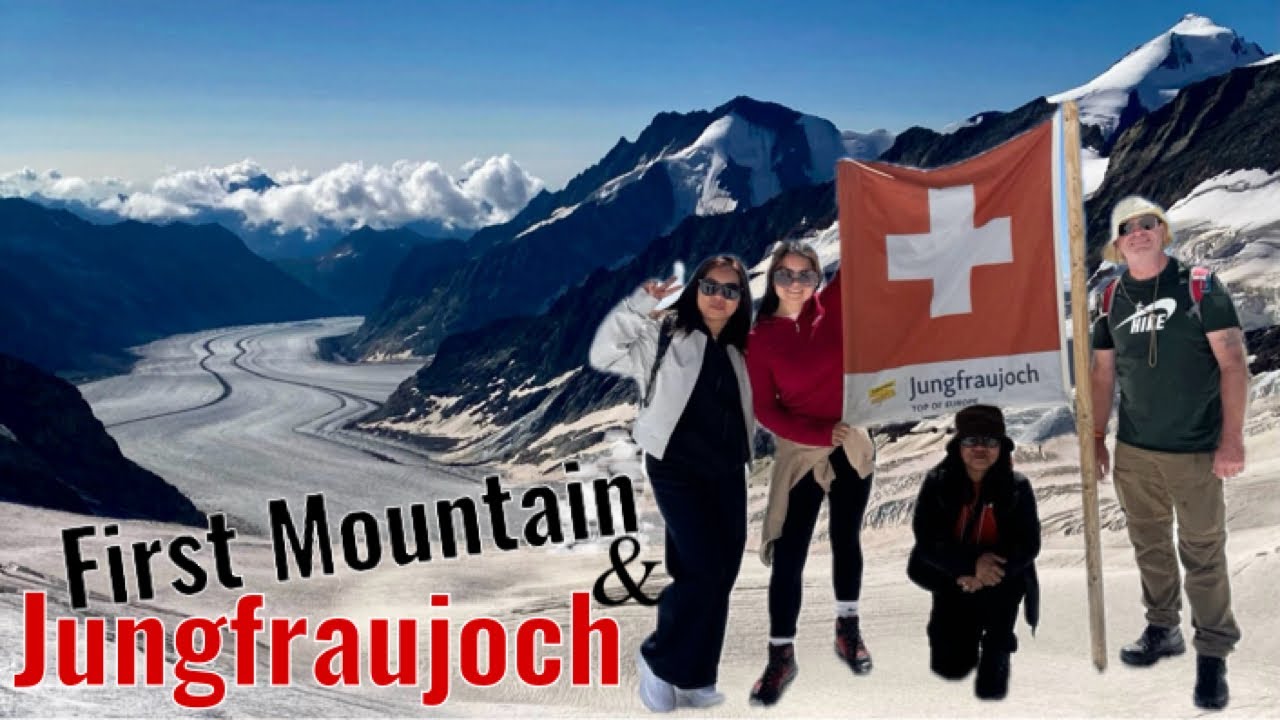 Jungfraujoch from Grindelwald & First Mountain cliff Walk, enjoy those amazing Swiss views with us!