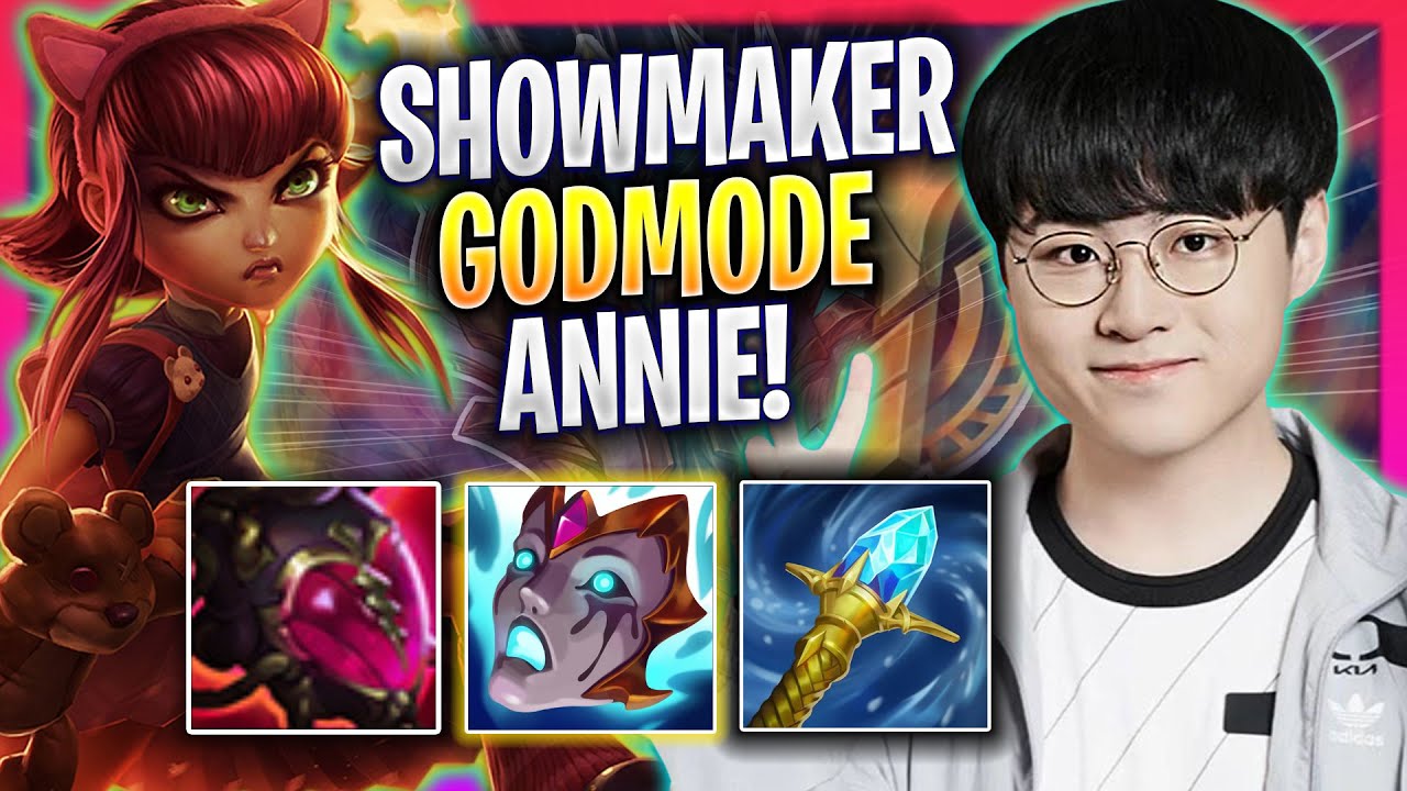 SHOWMAKER LITERALLY GOD MODE WITH ANNIE! - DK ShowMaker Plays Annie MID vs Akali! | Season 2024