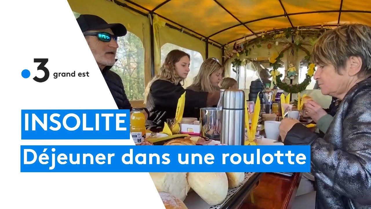 Insolite : un déjeuner dans un resto roulotte au pas du cheval