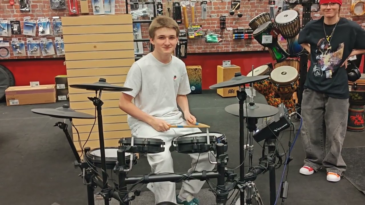 An afternoon at Guitar Center