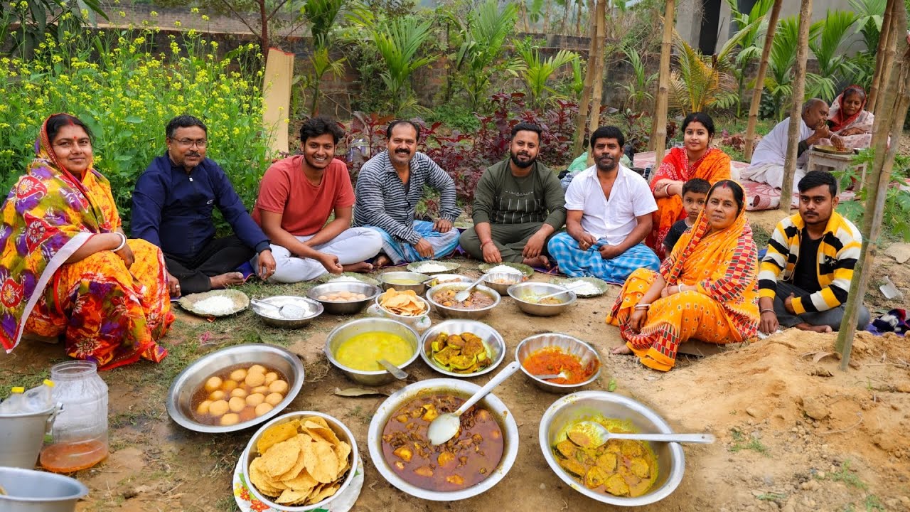 New Year Family Picnic | Winter Season Picnic |সরষে দিয়ে কাঁচা ইলিশ তার সাথে দেশি মোরগের পাতলা ঝোল|