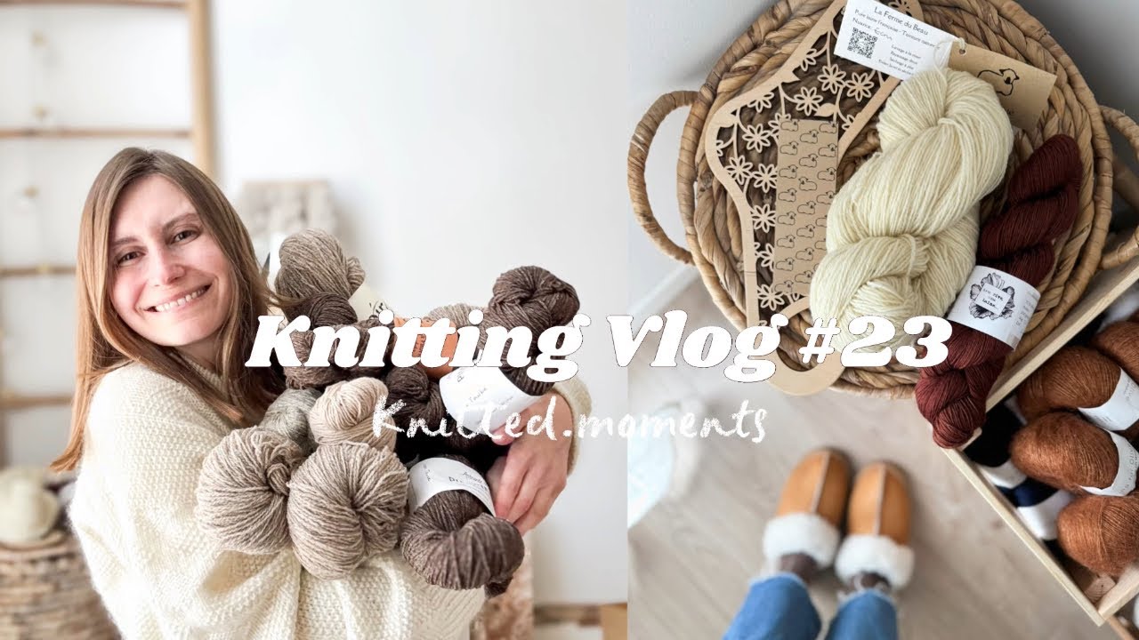 Czym różni się moher od mohera? Włóczki KFO na żywo, Monday Sweater, Cumulus Blouse