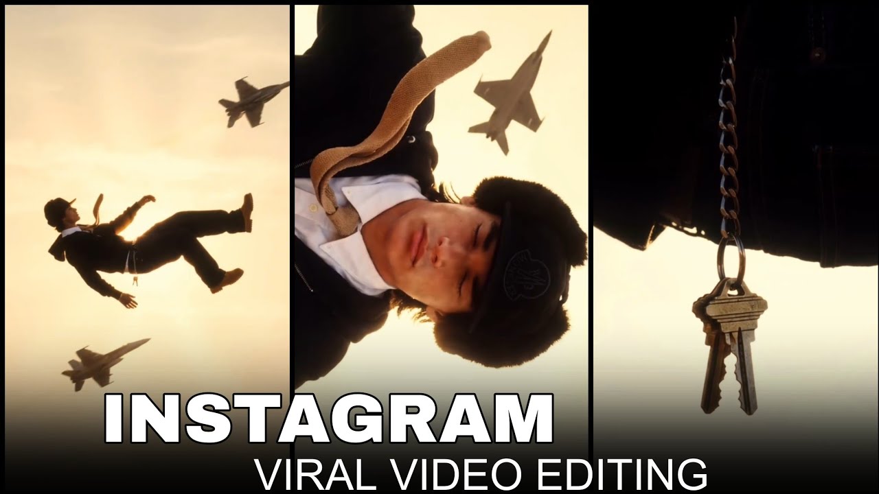 Instagram trending reels editing | hawa me udane wala video kaise karen | 