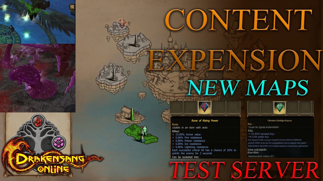 Drakensang Online NEW Content Expansion 2023 ( Test Server)