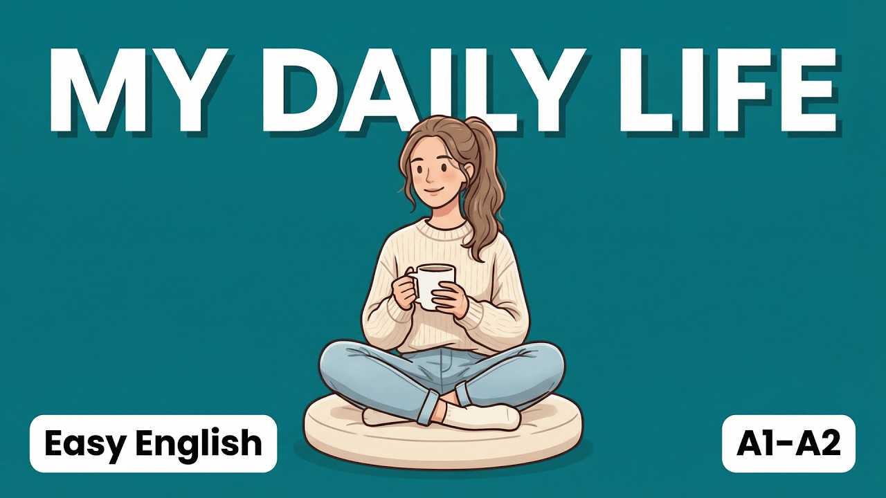 How to Talk About Your Daily Routine in English (Easy English Practice)