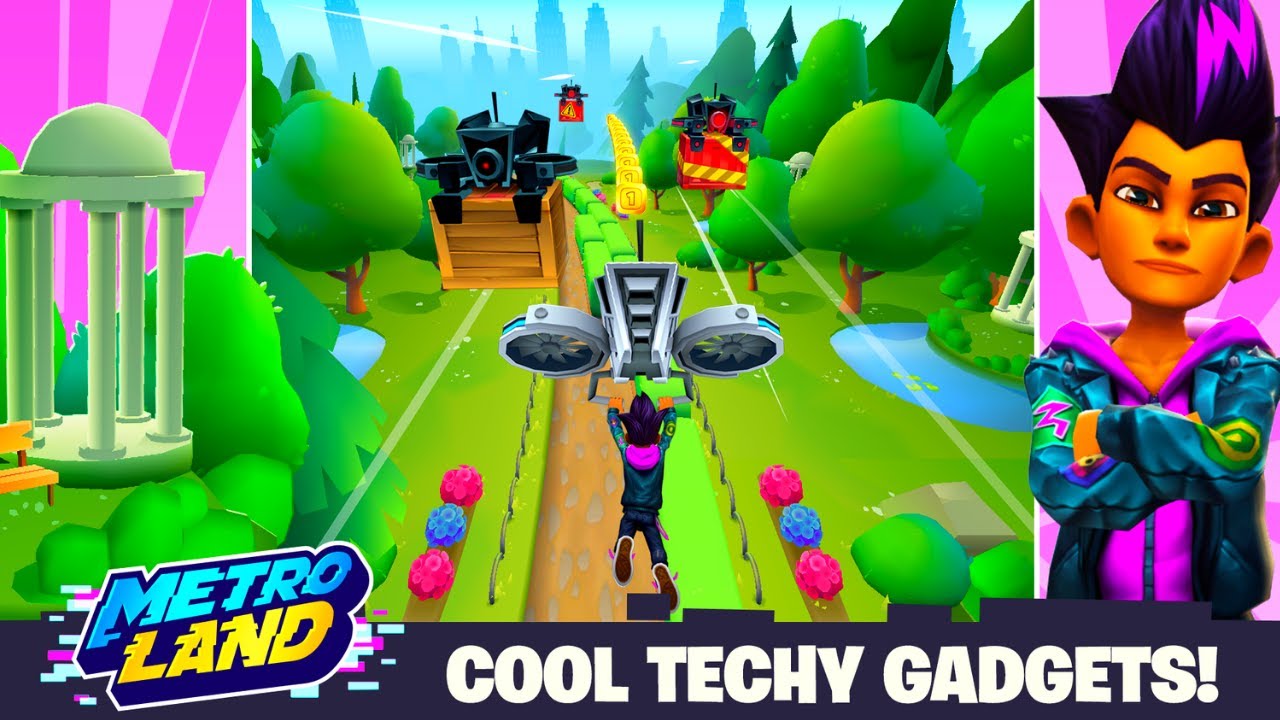MetroLand 2 - Endless Arcade Run - Android/iOS Gameplay HD