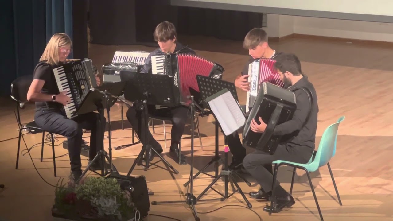 Cinzia Tarditi quartetto - Water Music “Alla Hornpipe” (G.F.Händel) Recoaro Terme 2022 raduno
