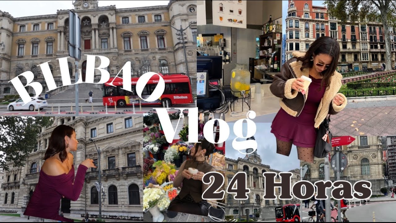📍Vlog BILBAO viaje express 🛩️🎟️ | 24 HORAS INCREIBLES ✨🍂🗺️