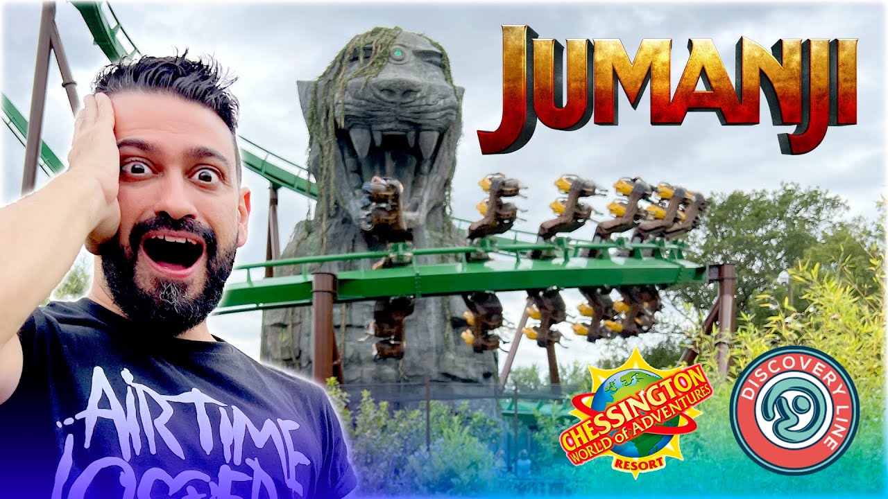Jumanji REAL en el Parque Chessington World of Adventures Londres