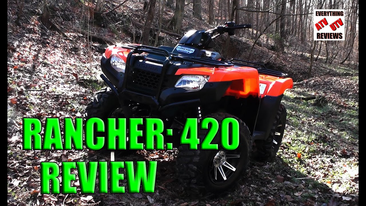 Honda Rancher 420 4X4: Test Review: Latest Generation 2014-2016 Rancher Offroad Limits