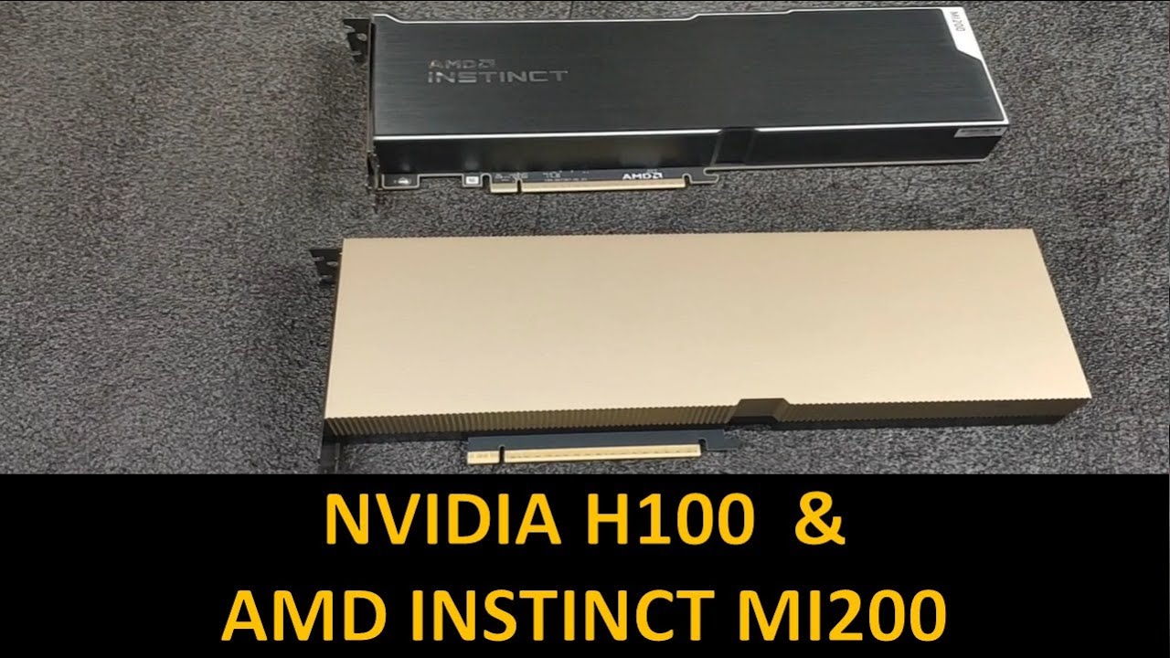 80GB NVIDIA H100 & 128GB AMD INSTINCT MI200