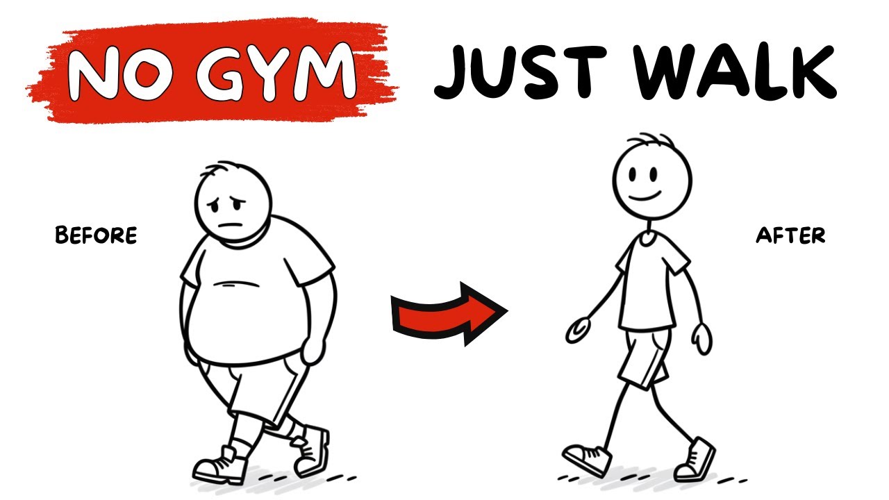 If You Have BELLY FAT Do These 5 Walking Hacks (Easy Mode)