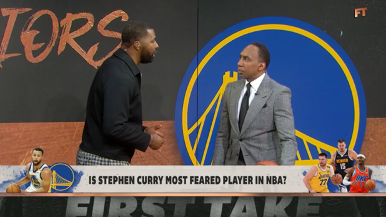 Stephen A. OUTRAGED & STUNNED 😡 Marcus Morris Sr. claims Kawhi's feared more than Steph | First Take