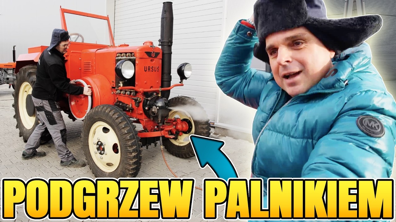 ODPALAMY URSUSA C45 *GRZEJEMY SILNIK ŻYWYM OGIEM*