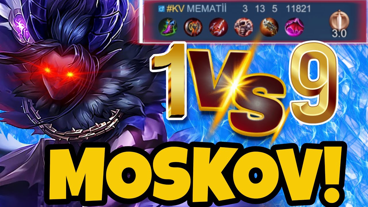 1V9 FULL GERGİN HARD MOSKOV!! BU MA&Ccedil; KA&Ccedil;MAZZZ ! MOSKOV-AAMON GAMEPLAY